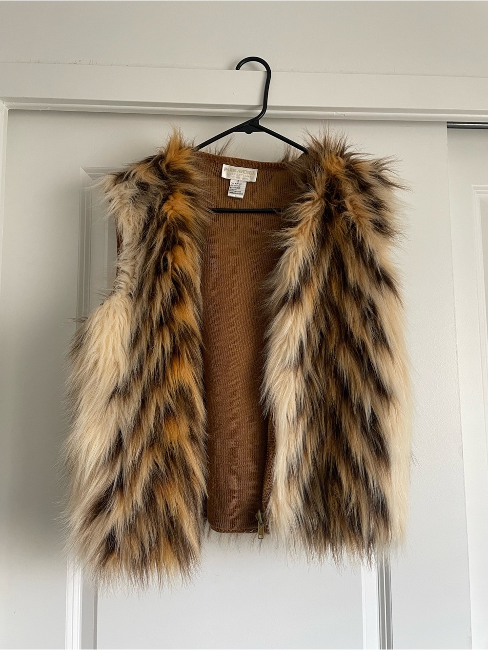 Vintage Park Avenue Faux Fur Vest